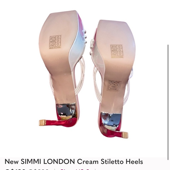 Sexy Nude SIMMI LONDON 6 inch Heels - Picture 5 of 5
